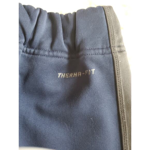 Nike Pants Womens Small (29x31) Therma Fit Navy Blue Athletic Lined Sweatpants - Picture 6 of 7